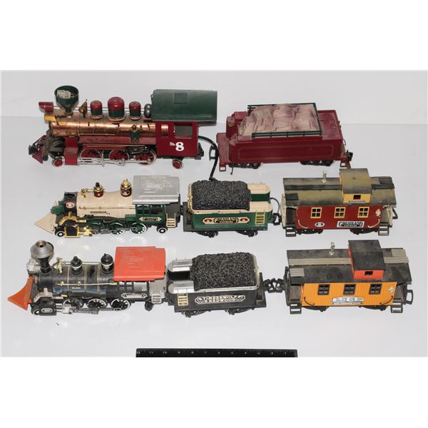 #741 Lot of assorted Large Scale Train Parts