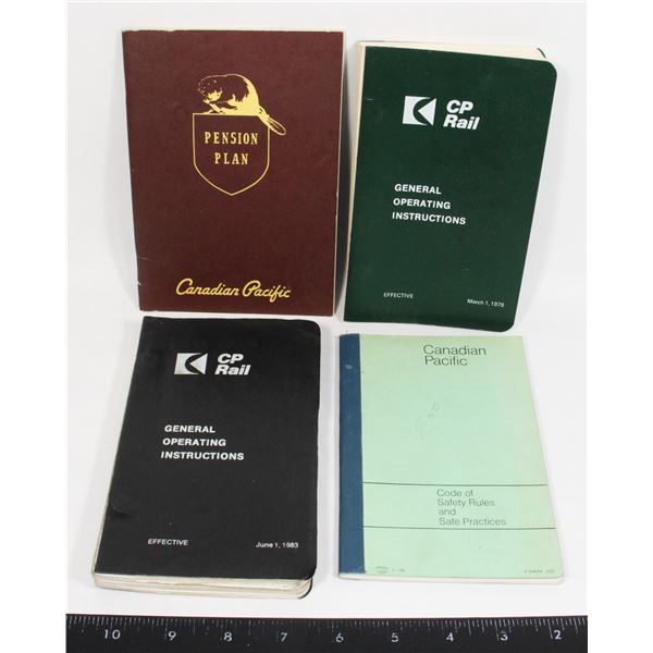#754 Canadian Pacific General Operating Manuals