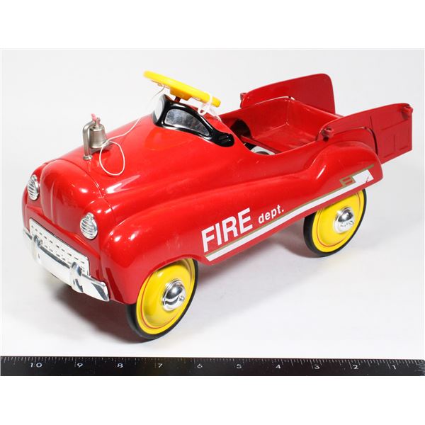 #761 Miniature Fire Department Toy Car Axonex