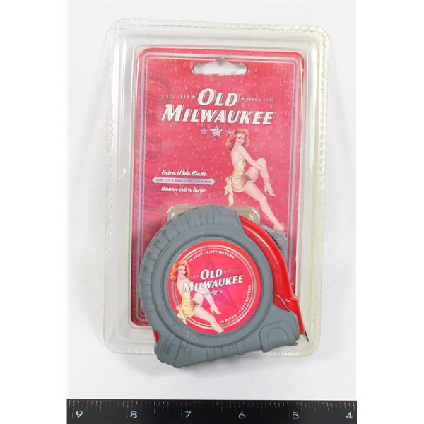#769 NOS Old Milwaukee 10 Feet Tape Measure