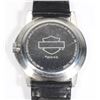 Image 4 : #774 Bulova 78A12 Wrist Watch Harley Davidson