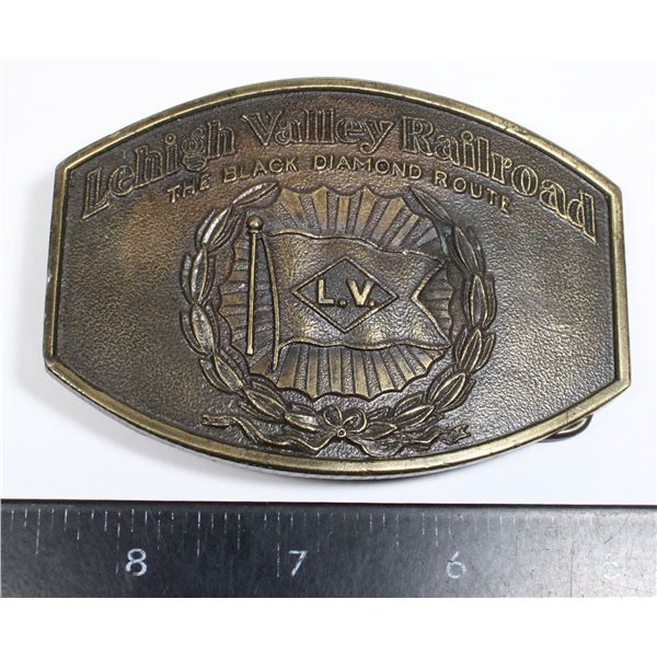 #779 Lehigh Valley Railroad Diamond Route Buckle