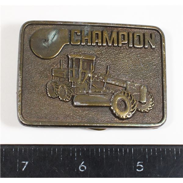 #786 CHAMPION Belt Buckle Made in Canada