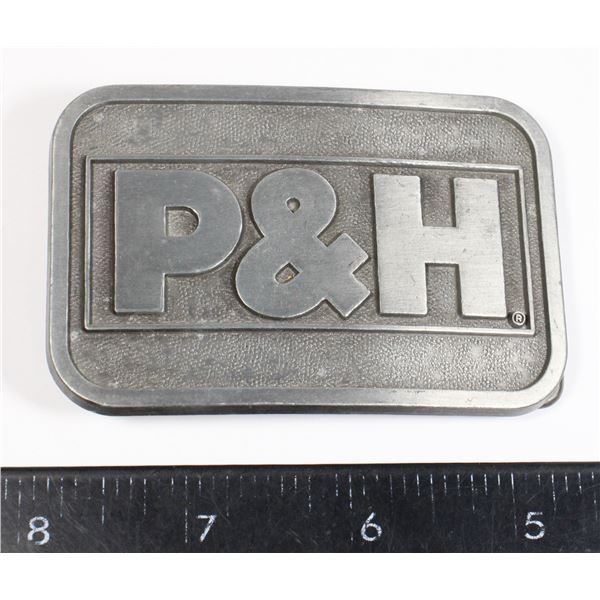 #791 P & H Equiptment Belt Buckle
