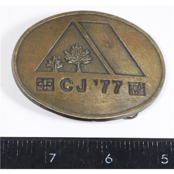 #798 CJ ' 77 Belt buckle