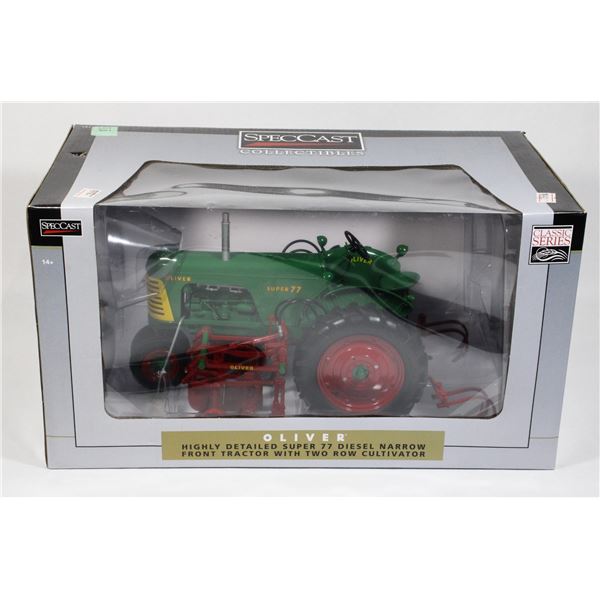 #801 Speccast 1:16 Oliver Tractor Super 77 Diesel