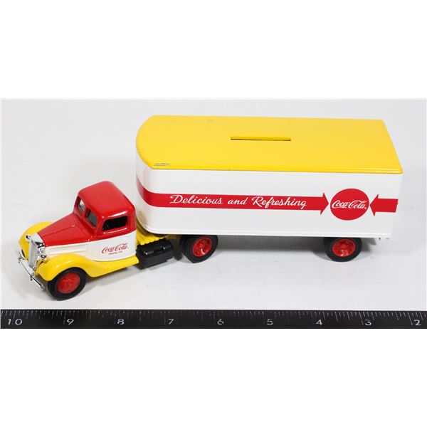 #827 Coca-Cola 1937 Ford Cab & Short Trailer