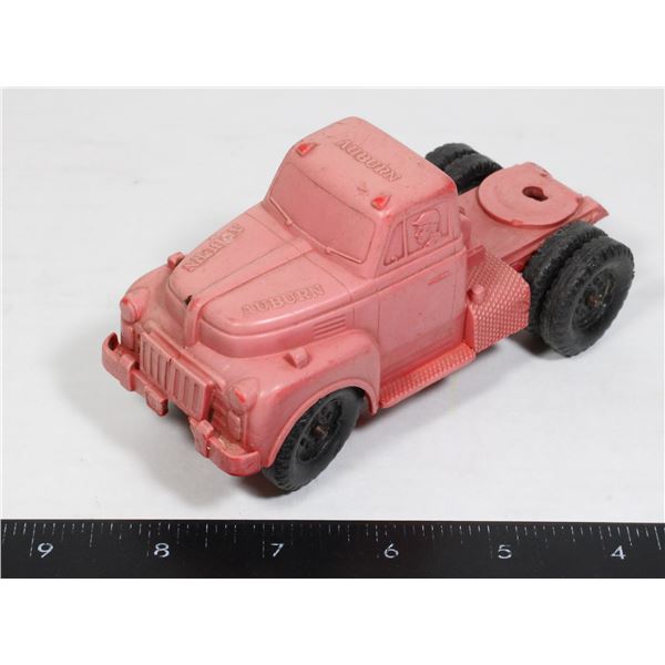 #833 Auburn Made in USA Rubber 1950's Toy Cab