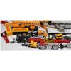 Image 2 : #834 Large lot of Construction Toys inc cranes