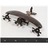 Image 1 : #839 Metal Plane Model made of Bolts