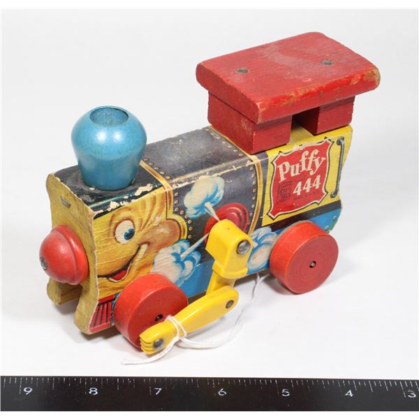 #841 Fischer Price Toys Puffy 444 Locomotive