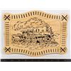 Image 1 : #852 Wooden Locomotive Wall Plaque  10 x 7.5