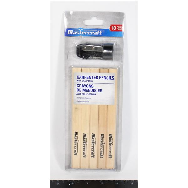 #856 NOS Mastercraft Carpenter Pencils sealed
