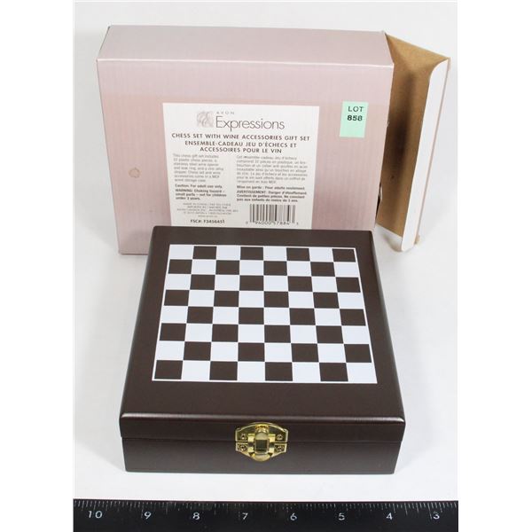 #858 Avon Expressions Chess Set Boxed 2010