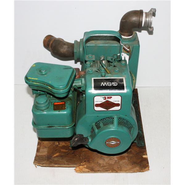#862 GSW Briggs & Stratton 3.5 HP 4 Cycle Engine***NO TRANSPORT TO OUR EDMONTON OFFICE AVAILABLE FOR