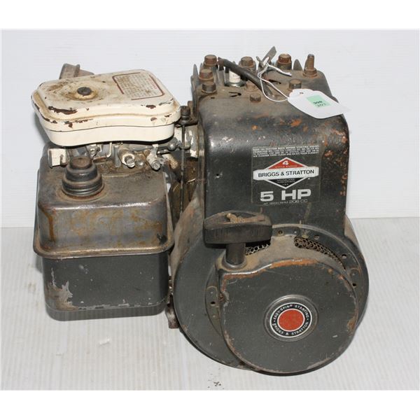 #866 Briggs & Stratton 4 Cycle Engine 5 HP***NO TRANSPORT TO OUR EDMONTON OFFICE AVAILABLE FOR THIS