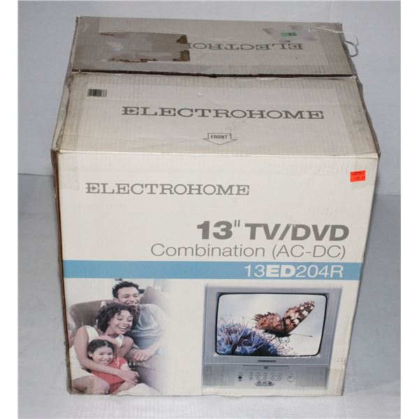 #871 NOS Electrohome 13 Inch TV /DVD Combination