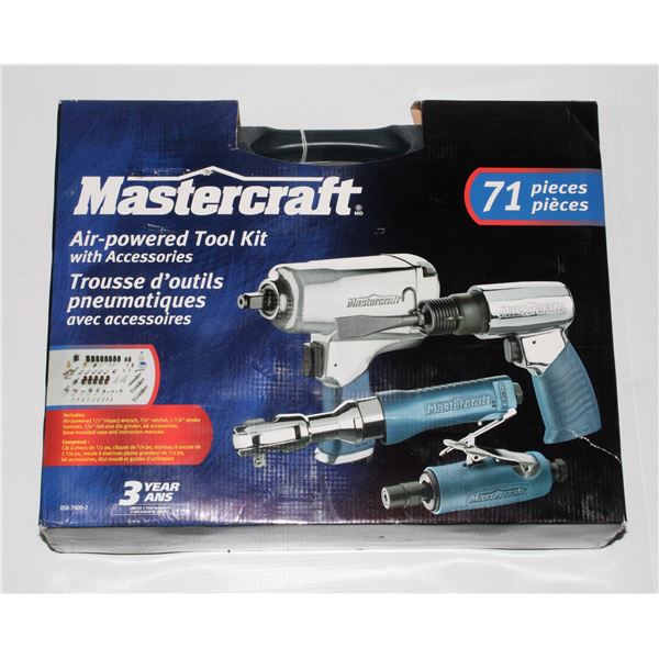 #876 Mastercraft Socket & Tool Set