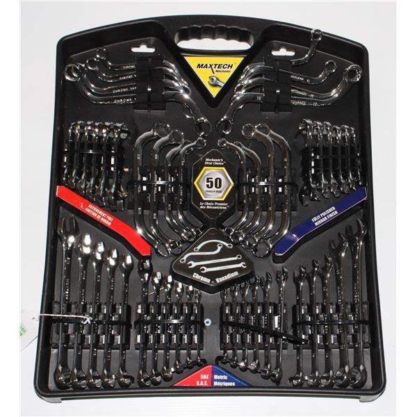#883 Maxtech Mechanic 50 Piece Tool Set