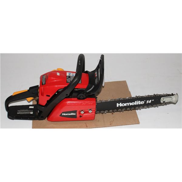 #899 Homelite 14" Chainsaw 42CC
