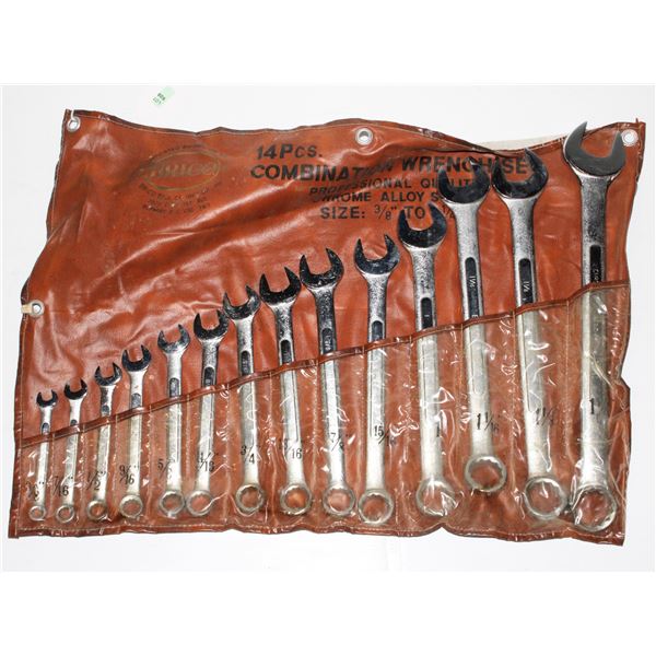 #928 BRICO 14 Piece Combination Wrench Set