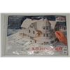 Image 1 : #744A Sealed 3-d Home Kit 1990 Construct a Model