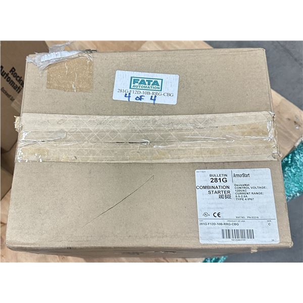 Allen Bradley #281G-F12D-10B-RRG-CBG ArmorStart Control Module