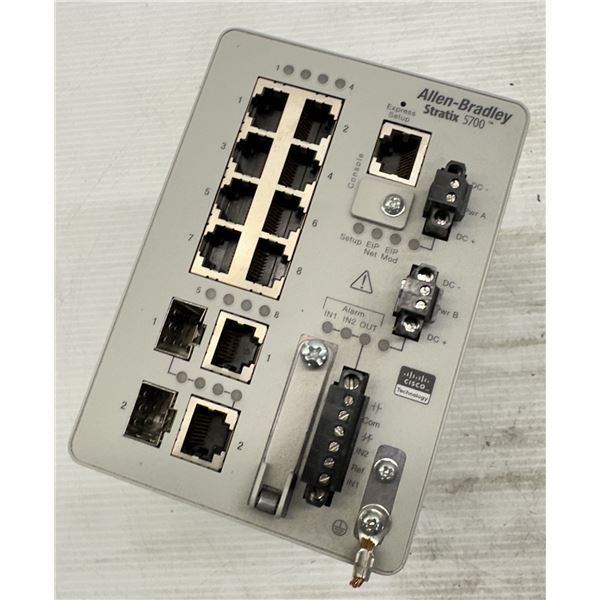 Allen Bradley #1783-BMS10CGN Stratix 5700 Ethernet Managed Switch