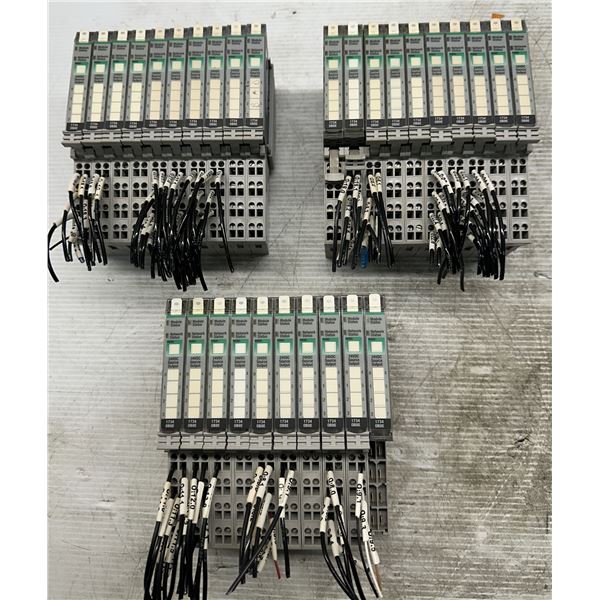 Lot of (30) Allen Bradley #1734-OB8E w/#1734-RTB & #1734-MB Modules