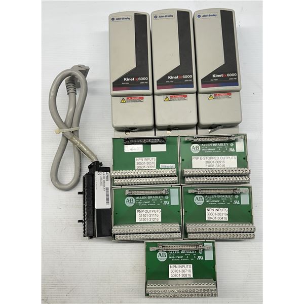 Lot of (9) Misc. Allen Bradley Items
