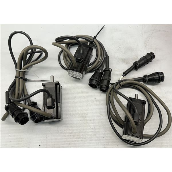 (3) Allen Bradley #193511 / Y-1003-1-H00A AC Servo Motors