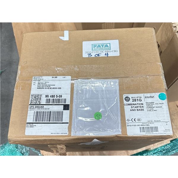 Allen Bradley #281G-F12D-10C-RRG-CBG ArmorStart Control Module