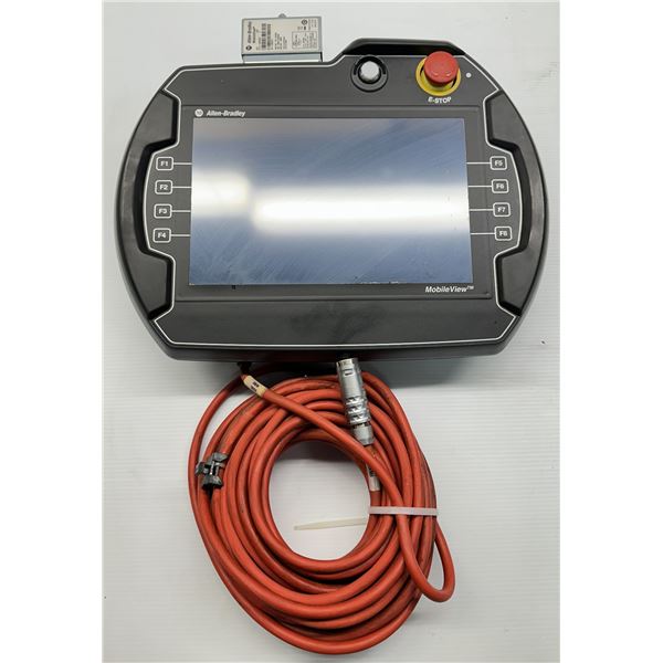 Allen Bradley #2711T-B10R1M1 Mobile View w/#2711T-10MCABLE &2711T-JBIP20DC