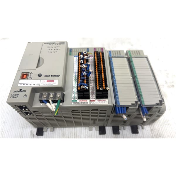 Allen-Bradley #1769-L27ERM-QBFC1B / #PN-92016 Plus #1769-IQ16 & # 1769-OB16