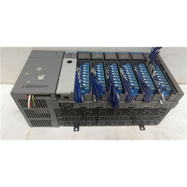 Allen-Bradley Rack w/Power Supply & Modules as Pictured