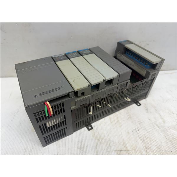 Allen-Bradley Rack w/Power Supply & Modules as Pictured