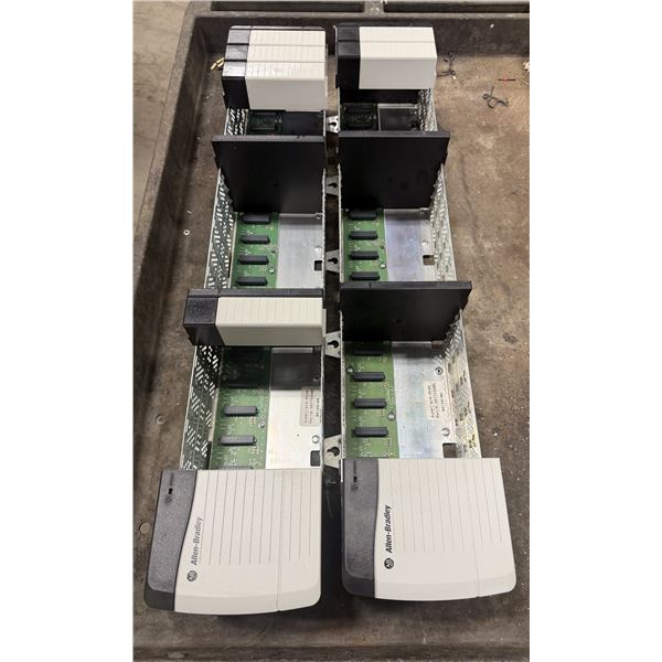 (2) Allen-Bradley #1756-A17 w/ #1756-PA72 Power Supplies