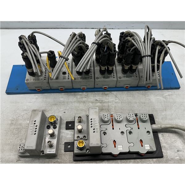 Lot of Allen Bradley #1738-ACNR Redundant PLC Modules & #1738-IB8M12 Modules