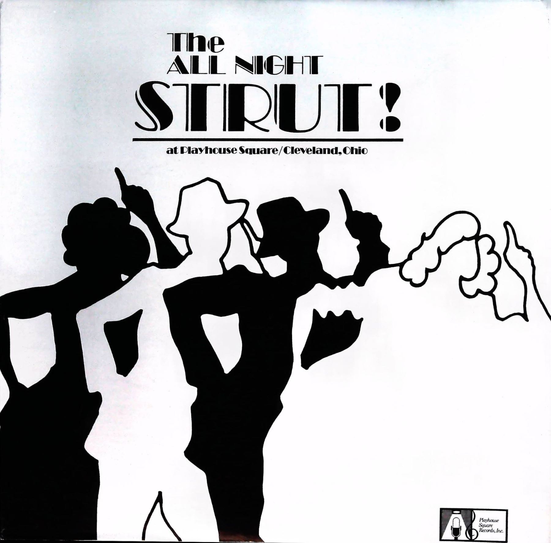 The All Night Strut! Playhouse Square Cast 1976 LP Record Album