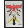 Image 2 : TWO KIOWA PAINTINGS (WILL REDBIRD)