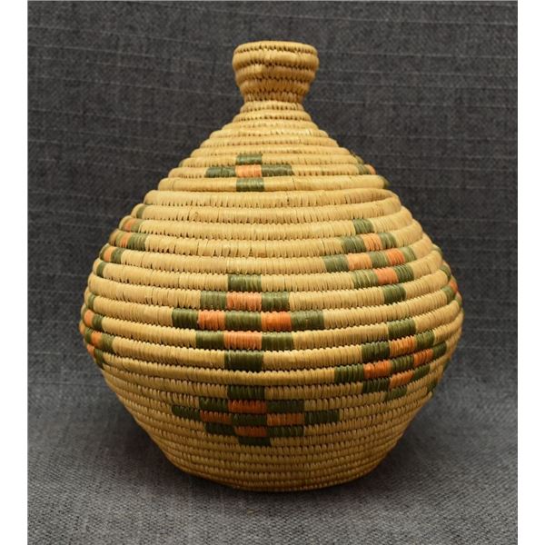 ESKIMO LIDDED BASKET (ANAC)