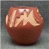 Image 2 : SANTA CLARA POTTERY JAR (FRANCIS SALAZAR)
