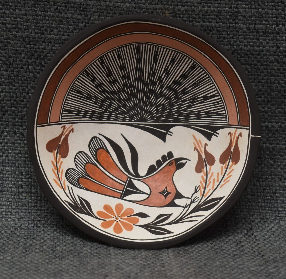 ACOMA POTTERY PLATE (MARIE LILLY)