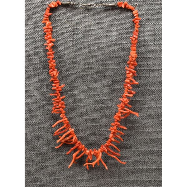 PUEBLO CORAL NECKLACE
