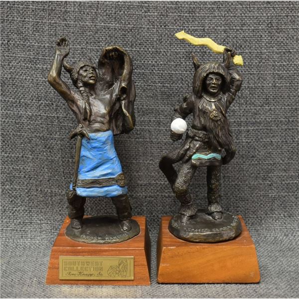 TWO NEW MEXICAN BRONZES (TOM KNAPP)