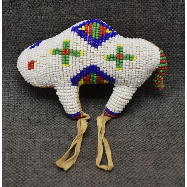 SIOUX BEADED FETISH
