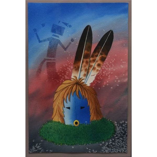 NAVAJO PAINTING (RAY YAZZIE)