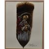 Image 1 : NAVAJO PAINTED FEATHER (DONAVAN BEGAY)