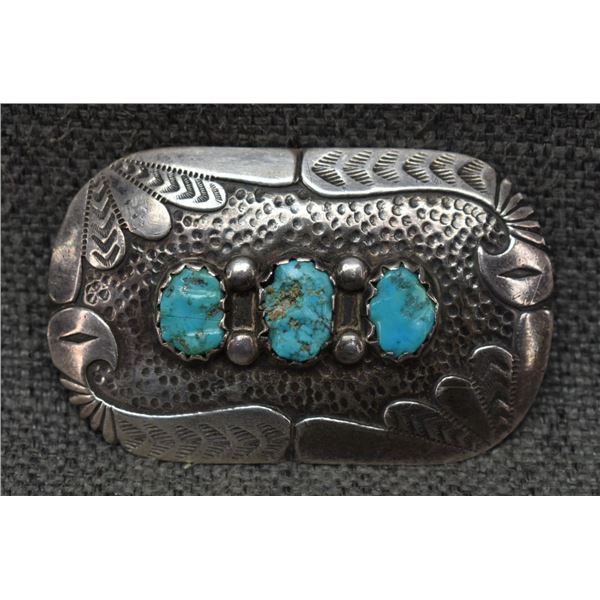 NAVAJO BELT BUCKLE
