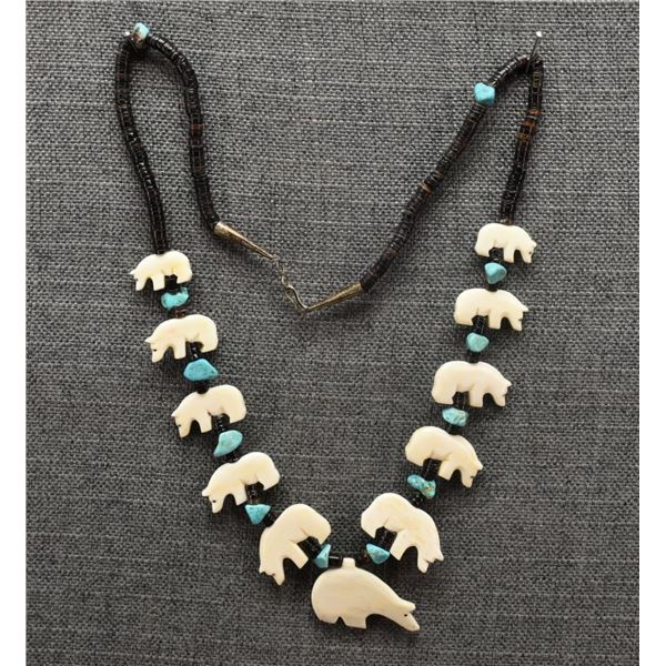 ZUNI FETISH NECKLACE